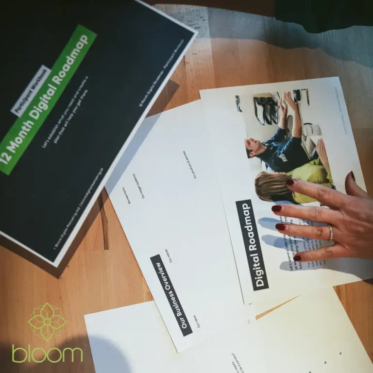 digital roadmap socials bloom digital marketing