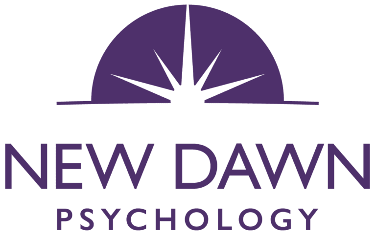 new dawn psychology logo